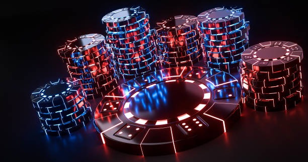 Wild Fireworks slot game on catur showing 5x5 grid and cascading symbol explosions